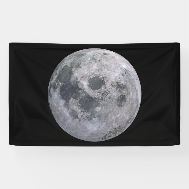 FULL MOON 5’ x 3’ Banner (Horizontal)