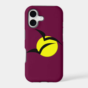Full Moon And Bats iPhone Case
