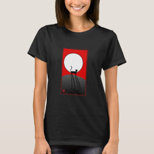 Full Moon and Cat T-Shirt