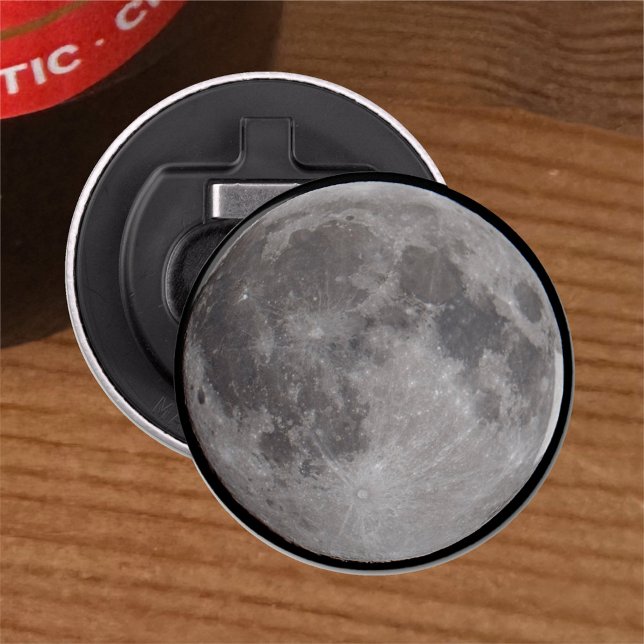 Full Moon Astronomy Theme Bottle Opener (Creator Uploaded)