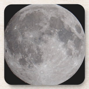 Full Moon Astronomy Theme Coaster
