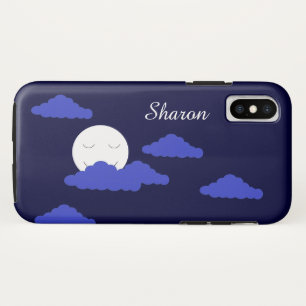 Full Moon at Nighttime: iPhone XS Case