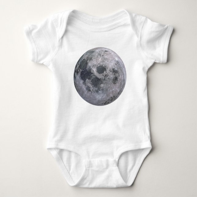 FULL MOON Baby Girls’ Bodysuit (Front)
