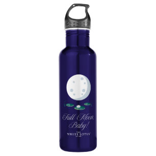 Full Moon, Baby! - The White Lotus 710 Ml Water Bottle