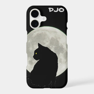 Full Moon Black Cat Profile
