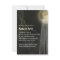 Full Moon Black Night Halloween Party Small Invite