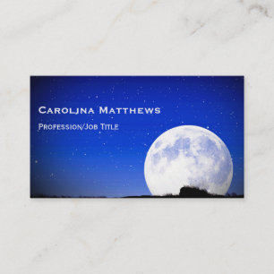 Full Moon Business Card