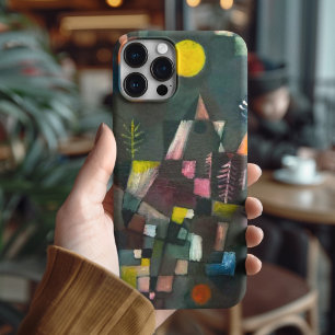 Full Moon by Paul Klee, Abstract Art iPhone 15 Pro Case