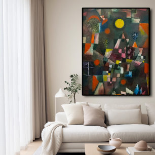 Full Moon by Paul Klee Poster
