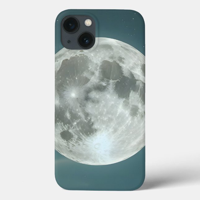 Full Moon Case-Mate iPhone Case (Back)