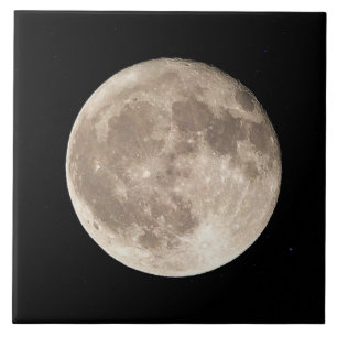 Full Moon Ceramic Tile