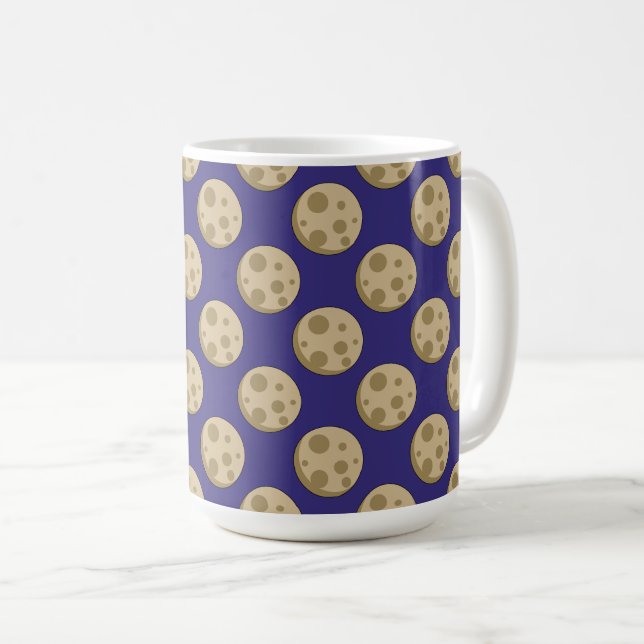 Full Moon Coffee Mug (Front Right)