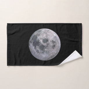 FULL MOON Custom Hand Towel