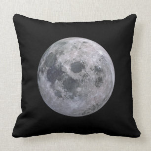 FULL MOON Custom Throw Pillow