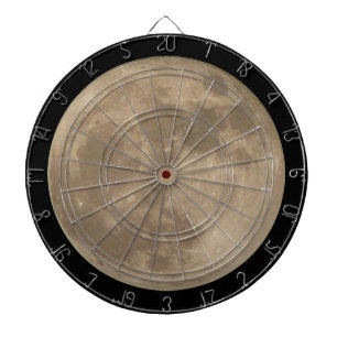 Full Moon Dartboard Moon Darts Astronomy Decor