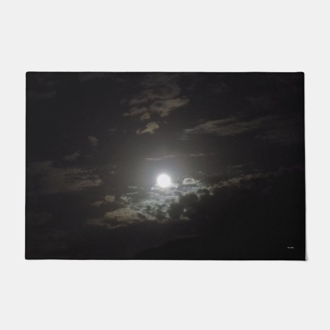 Full Moon Door Mat (Front)