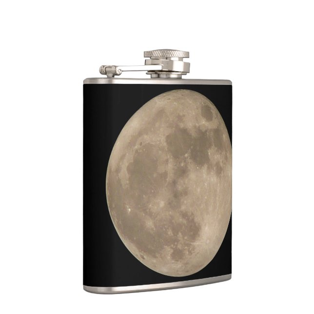 Full Moon Flask Personalised Moon Flask Moon Gifts (Right)