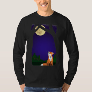 Full moon fox T-Shirt