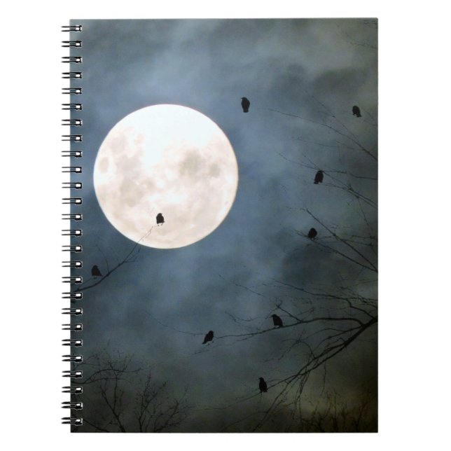 Full Moon Glow Notebook (Front)