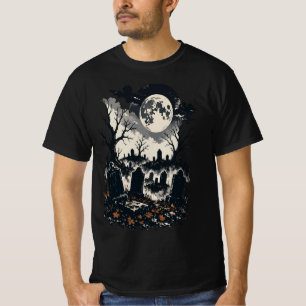 Full Moon Graveyard T-Shirt