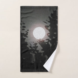 Full Moon Hand Towel