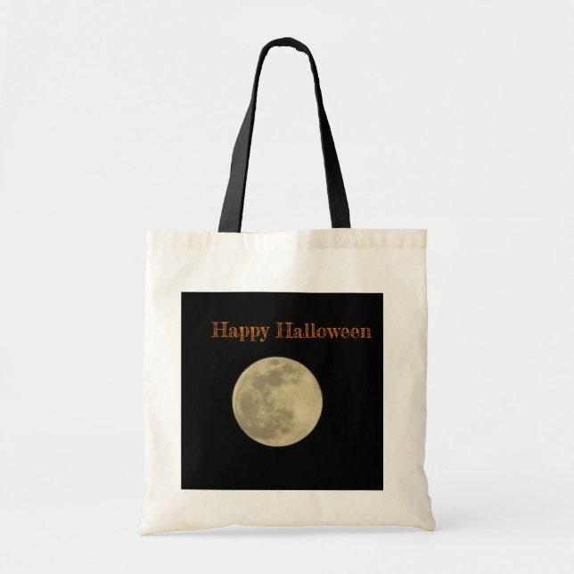  Full Moon Happy Halloween bag (Front)