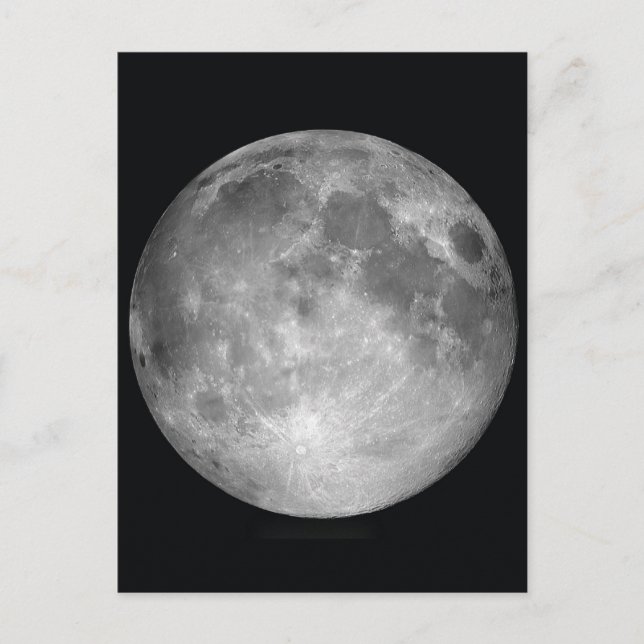 Full Moon Images Postcard (Front)