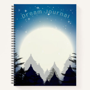 Full Moon in the Forest Dream Journal