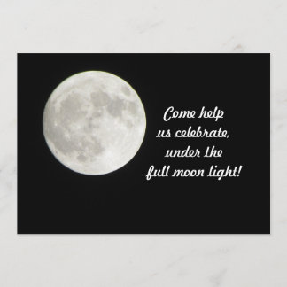 Full Moon Invitation