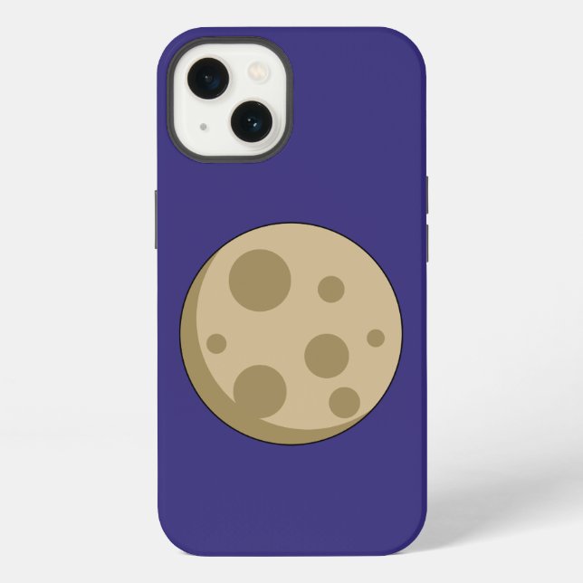 Full Moon iPhone Case (Back)