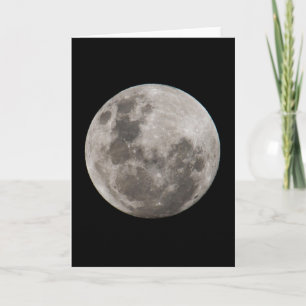 Full Moon   Johannesburg South Africa Card