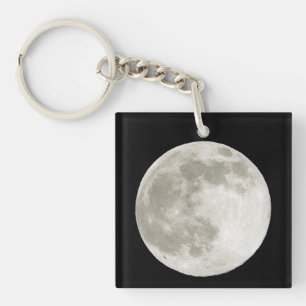 Full Moon Key Ring