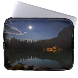Full Moon Lake Louise, Canada Laptop Sleeve