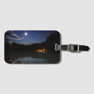 Full Moon Lake Louise, Canada Luggage Tag