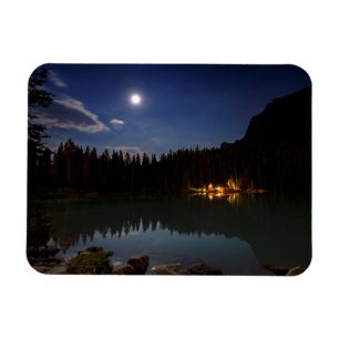 Full Moon   Lake Louise, Canada Magnet