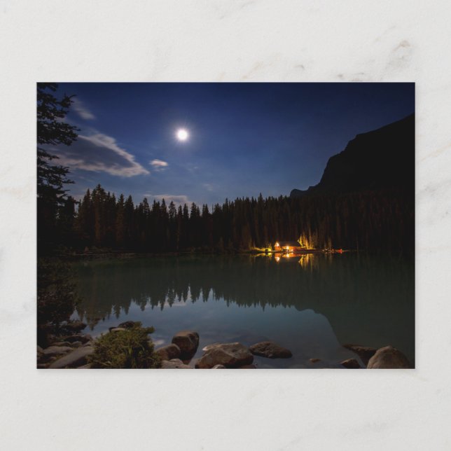 Full Moon | Lake Louise, Canada Postcard (Front)