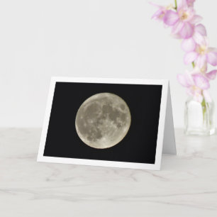 Full Moon Landscape Card