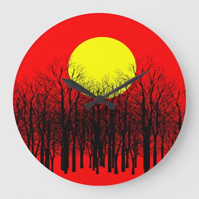 Full Moon Large Clock (Front)