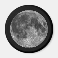 Full Moon Lunar Images from Outer Space
