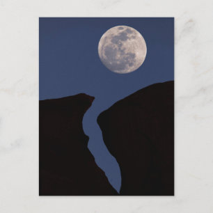 Full Moon Monument Valley, Arizona Postcard
