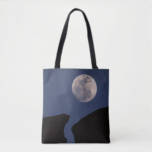 Full Moon Monument Valley, Arizona Tote Bag