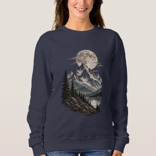 Full Moon Mountain Wilderness Sweatshirt