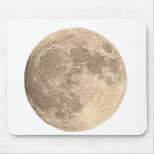 Full Moon Mouse Pad