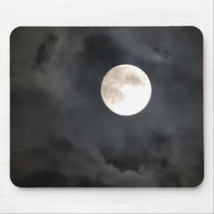 Full Moon Mouse Pad