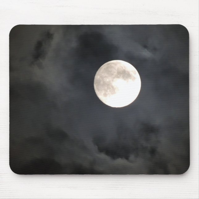Full Moon Mouse Pad (Front)