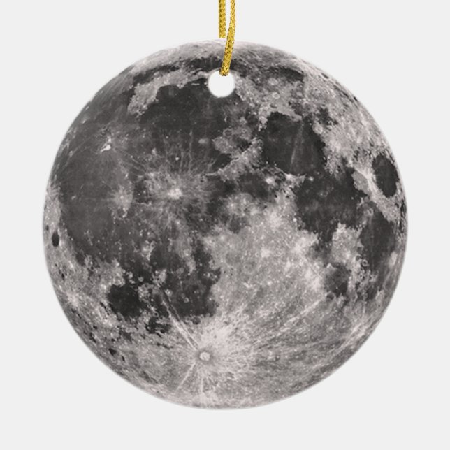 Full Moon Ornament (Front)
