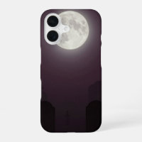 Full Moon Over Graveyard Gothic Case
