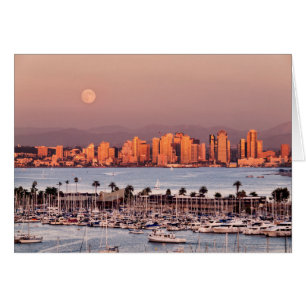 Full Moon over San Diego
