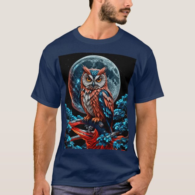 Full Moon Owl T-Shirt (Front)