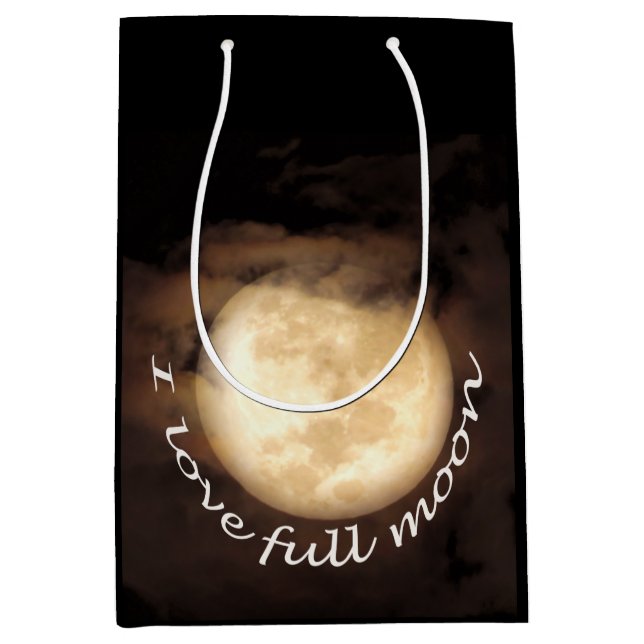 Full moon party in Koh Phangan Medium Gift Bag (Front)